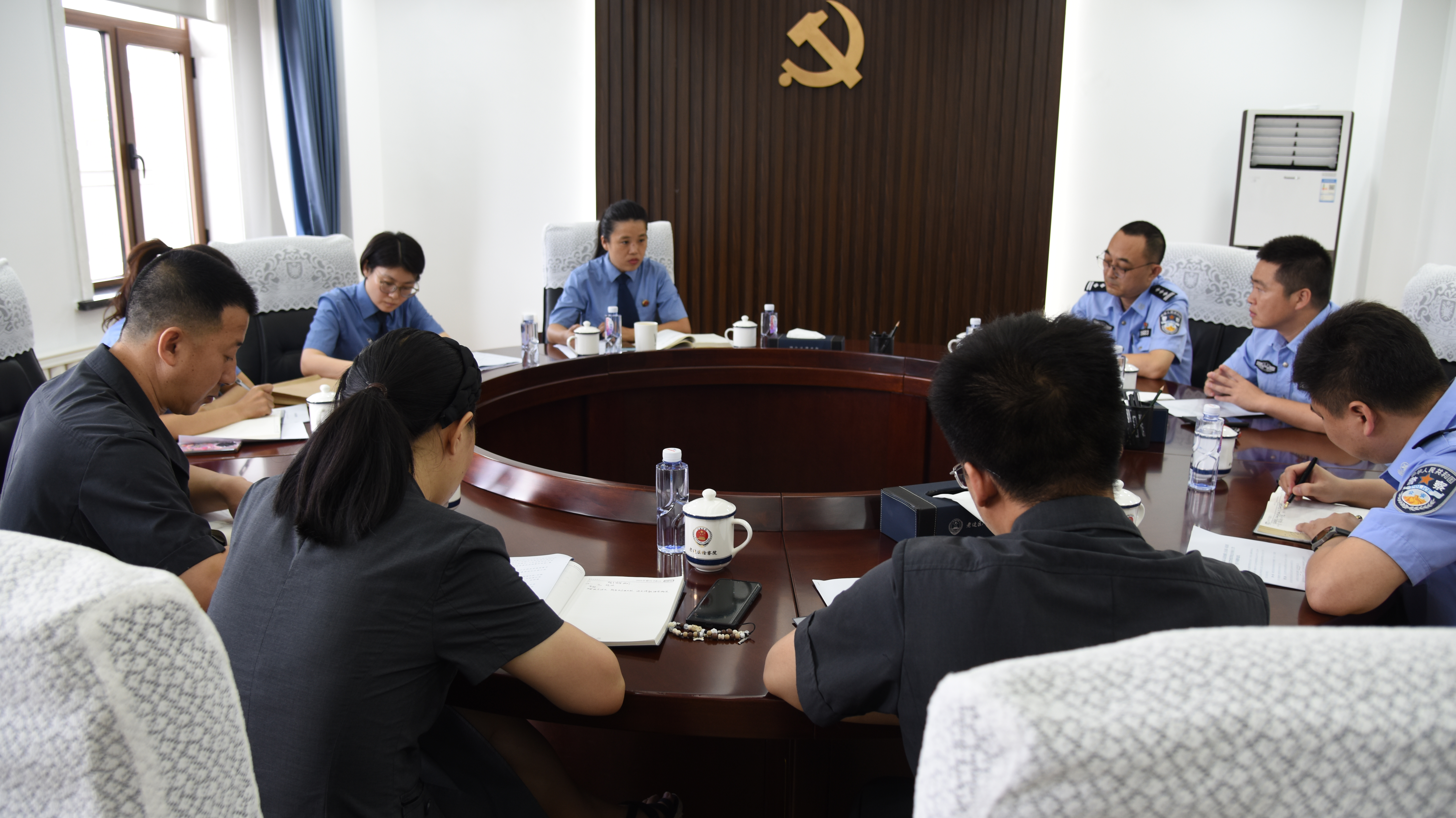 老边区人民检察院组织召开公检法三机关联席会议  强力推动判处实刑罪犯未交付执行刑罚工作落实